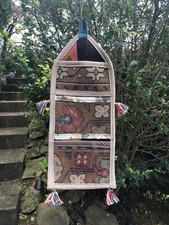 Kilim Rug Wallhanging 3 Pocket Organizer