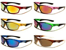X-Loop Wrap Curved Tightly Fit Athletes Shade Men's Sunglasses UV400 Protection