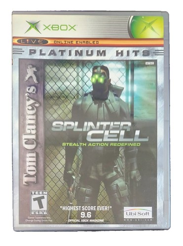 Tom Clancy's Splinter Cell | Microsoft Xbox | Asian version | NTSC