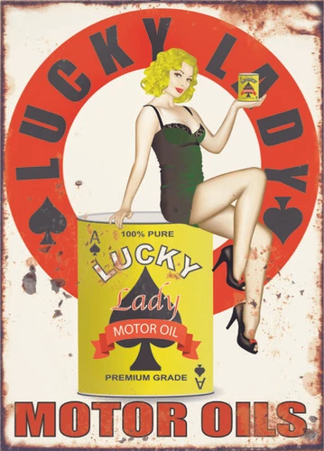 Vintage oil gas reproduction signs 8x10 aluminum/tin sign