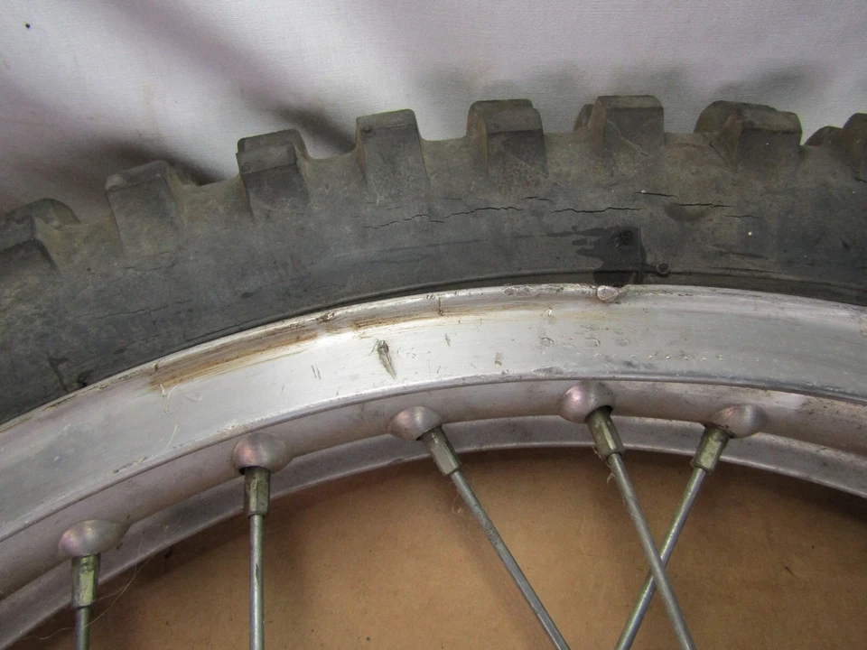 Yamaha XT500 XT 500 TT500 TT 500 21" x 3.25 Front Wheel p/n 1E6🔥Metzeler Tire🔥 - Image 2 of 4