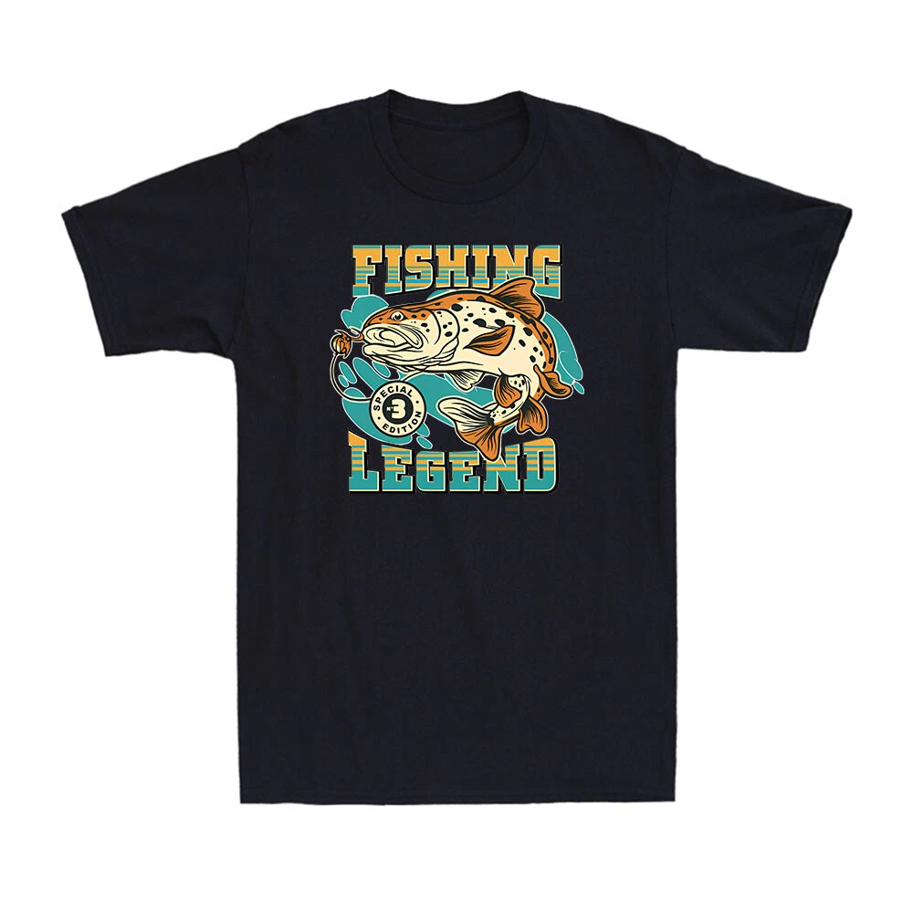 Fishing Legend Funny Fisherman Lovers Special Edition Gift Men's Cotton T-Shirt
Opens in a new windo
