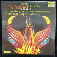 STRAVINSKY Firebird & BORODIN - Shaw & Atlanta - TELARC DG-10039 ST LP germany