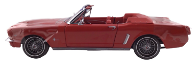 Miniature ERTL/Revell 1/12 - Ford Mustang Cabriolet 1964 Rouge