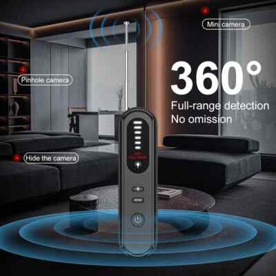 New Portabl Camera Detector Hidden Camera Detector Anti Spy GPS Tracker Detector