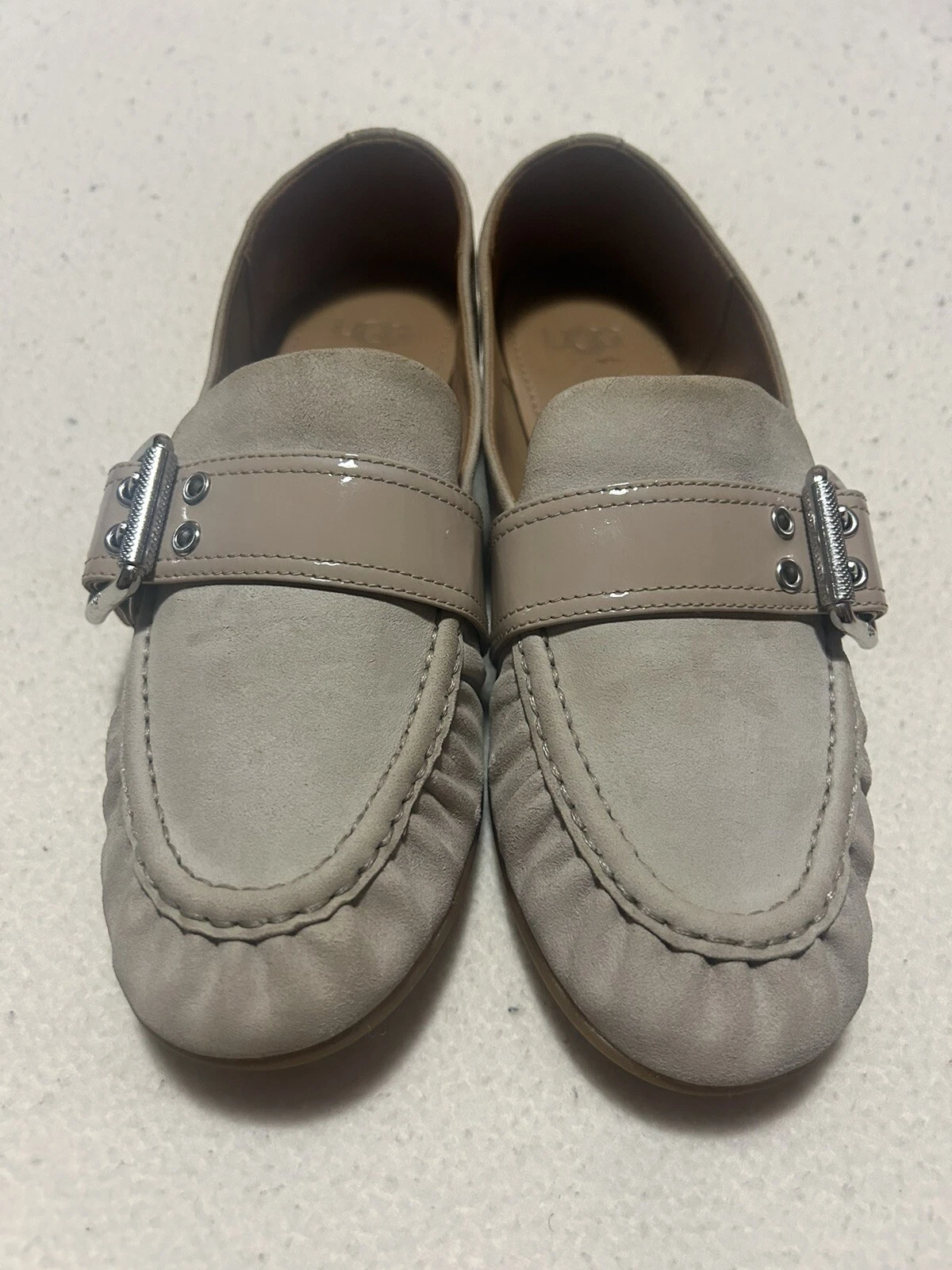 Mocassini Ugg Australia scamosciati marroni da donna 7 5