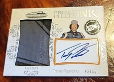 TRAVIS PASTRANA*2012 PRESS PASS SHOWCASE*PRIZED PC INK*FIRESUIT/AUTO*SP #/50*RC*