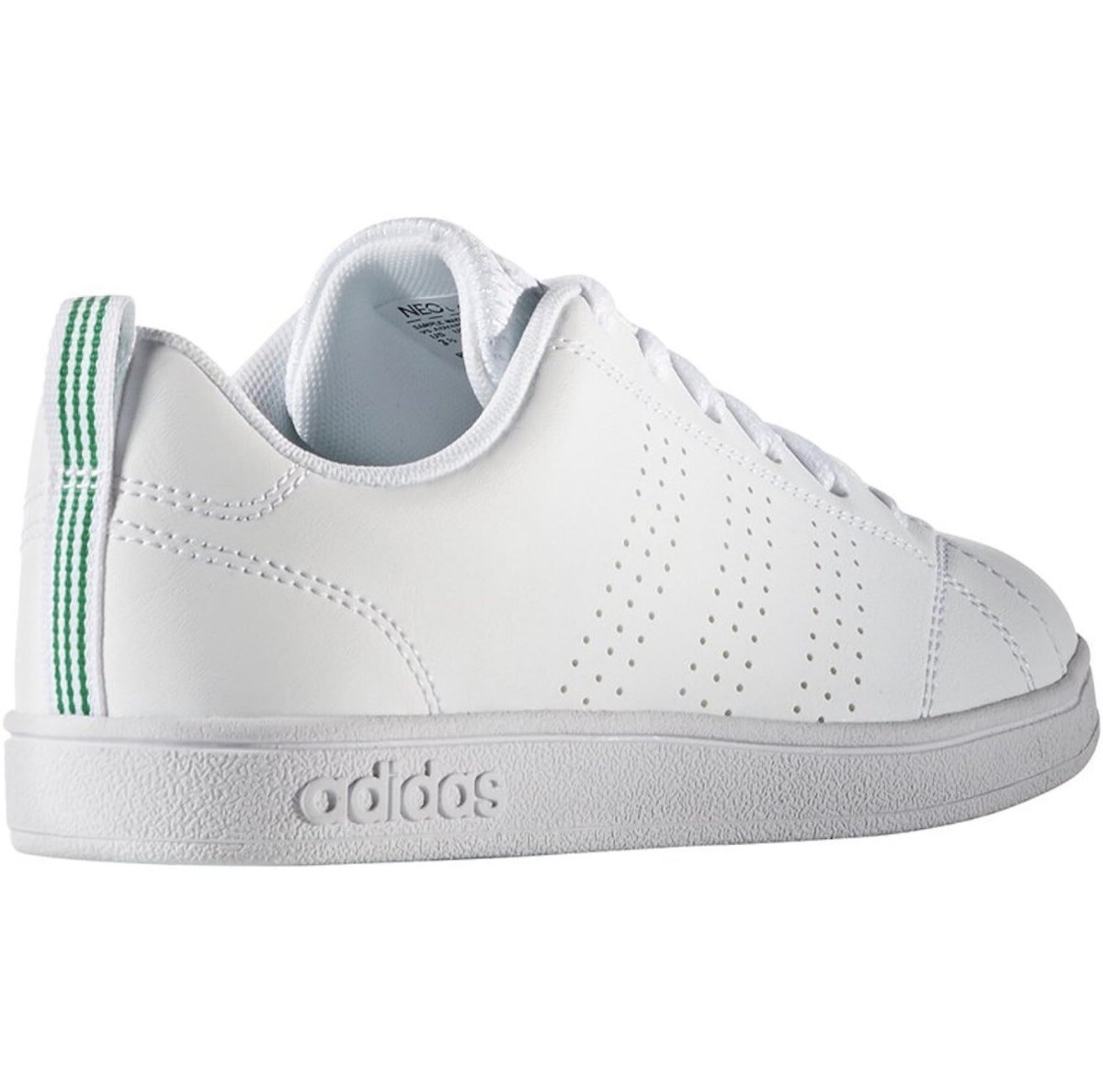 adidas Junior Advantage Clean Sneakers White sz Adult Sz
