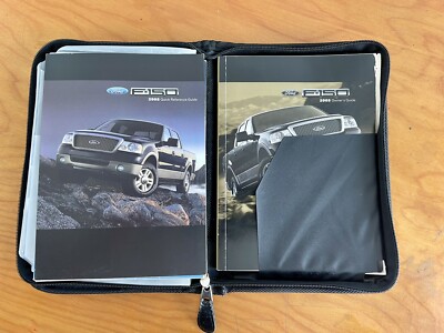 2008 Ford F-150 Owners Manual with case n pamphlets Pickup Truck User Guide Book
