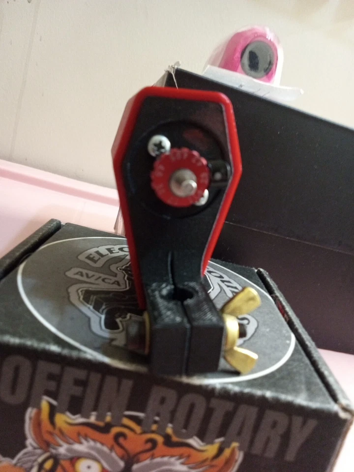 Kit de inicio de máquina de tatuaje giratoria Coffin Foto 4 de 4