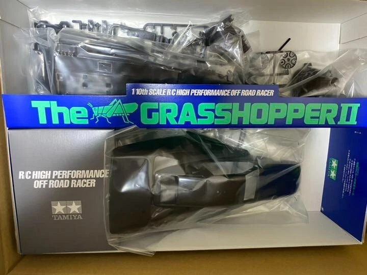 TAMIYA 1/10 Electric RC Car Special Project No.171 Grasshopper II Black Edition - Image 3 of 4