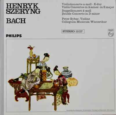 Bach Violin Concertos GATEFOLD NEAR MINT Philips Vinyl LP