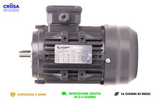 Motore elettrico trifase 0,55KW (0,75 HP) - 1.400 giri - 4 poli - MEC71 - B14
