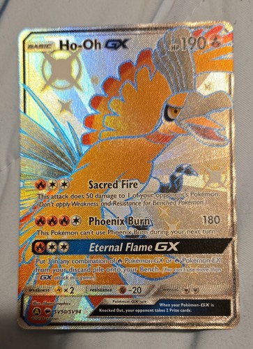 Ho-Oh GX SV50/SV94 Hidden Fates: Shiny Vault Holo