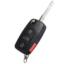 NPAUTO Key Fob Replacement Audi A4 A6 A8 S4 S6 S8 TT RS6 Cabriolet 1997-2005 - U