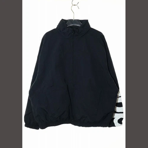 VESTE DE SURVÊTEMENT SUPREME 21SS SPELLOUT NOIR M LOGO IMPRIMÉ A Occasion cd866f70e29a1820c15