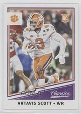 2017 Panini Classics Rookies Red Back 194/299 Artavis Scott #205 z7h