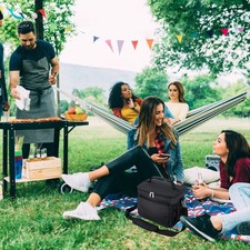 Gro&szlig;e isolierte Lunchbox Lunch Tasche K&uuml;hltasche wasserabweisend auslaufsicher