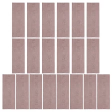  20 Sheets Ceramic Pottery Tools Clay Modeling Grinding for Craft