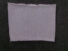 Bozzolo Tube Top Womens Small Medium Ribbed Strapless Stretch Bandeau Layering