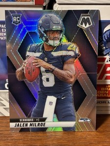 2025 Mosaic Football  Jalen Milroe  RC Silver Mosaic #322 Seahawks