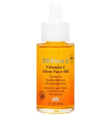 DERMA E  Vitamin C Brightening Glow Face Oil 1.0 oz NIB