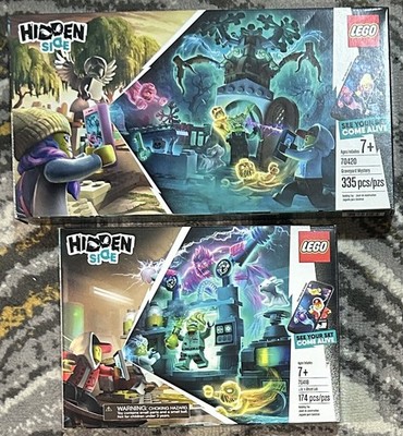 Lego Hidden Side Lot 70420 Graveyard Mystery 70418 J.B. s Ghost Lab