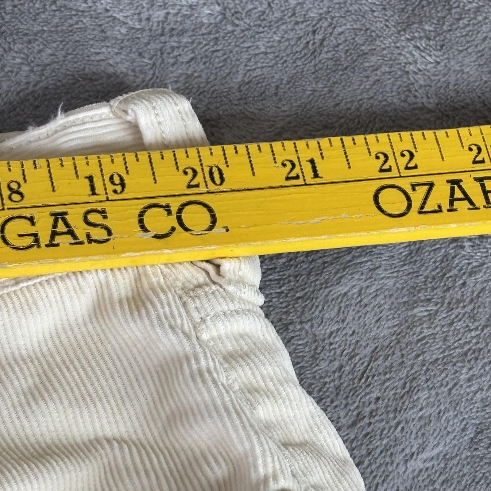 Polo Ralph Lauren Pants Mens 40x30 Beige Corduroy 5 Pocket Casual Jeans