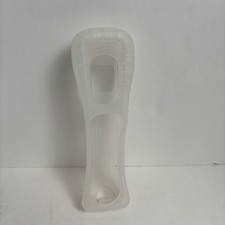 Nintendo OEM Wii Remote Jacket Silicone Skin Wiimote Protective Cover Clear
