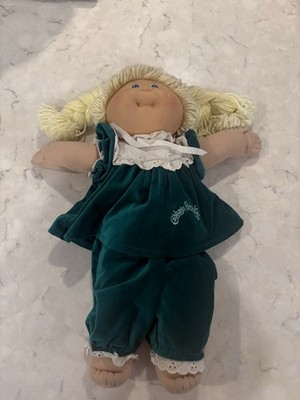 vintage cabbage patch kids doll coleco 1978/1982 Green 