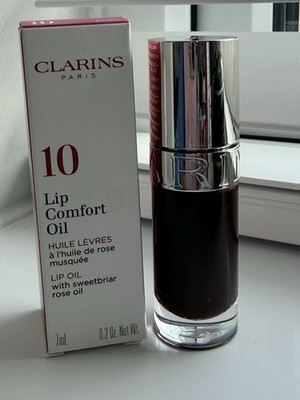 Clarins Lip Comfort Oil 7ml (10 Pflaumen) Full-Size, OVP