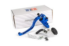 Bremspumpe + Hebel vorn radial Motoforce Racing blau