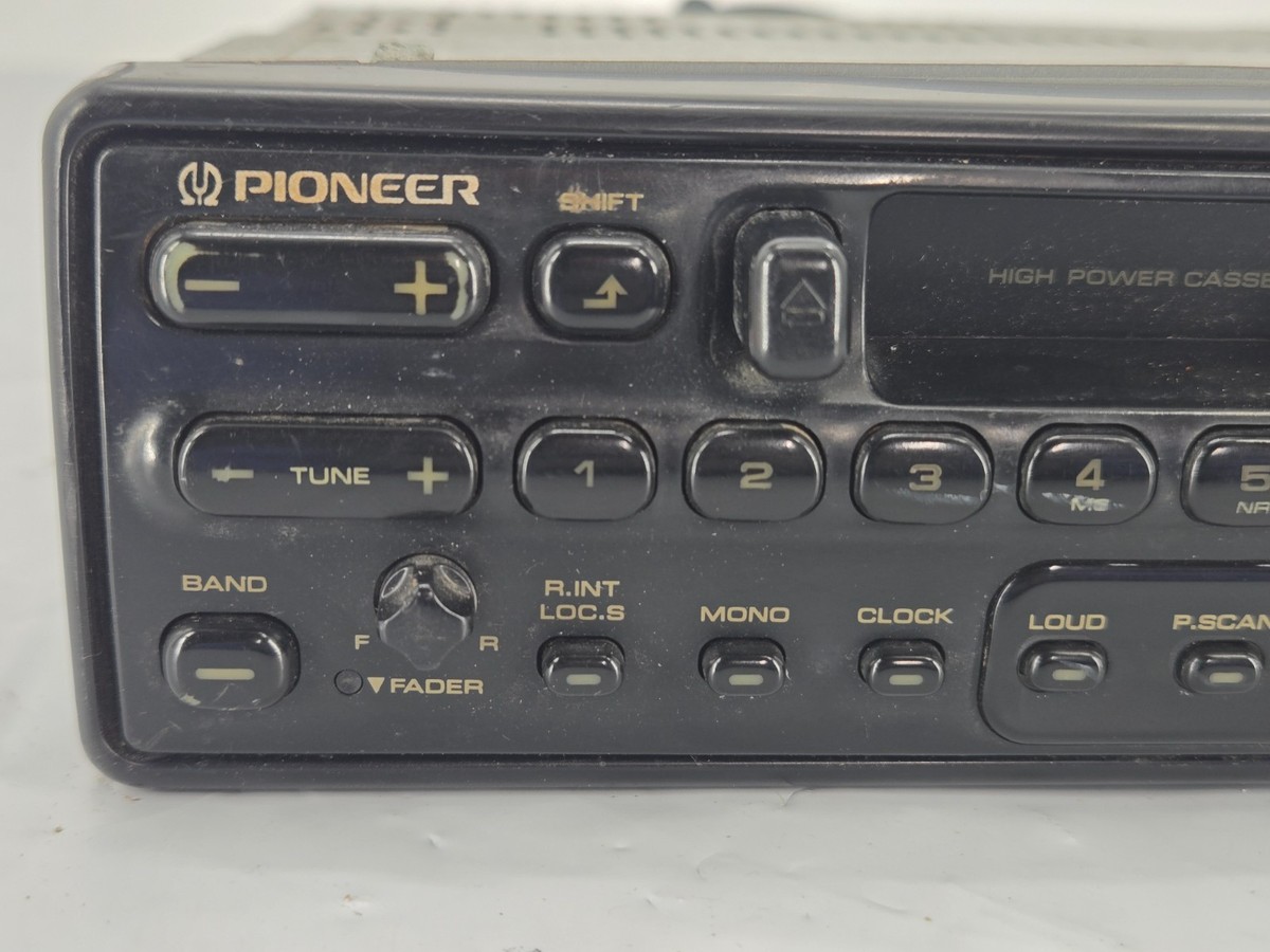 Vintage Pioneer KEH-5200 Cassette AM/FM Car Stereo | eBay