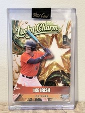 Wild Card Lucky Charm Ike Irish One of One 2026 Baseball Card