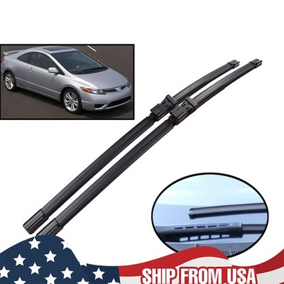 Front Windshield Wiper Blades For Chevrolet Cruze 16-19 Rubber Wipers Set 28/24