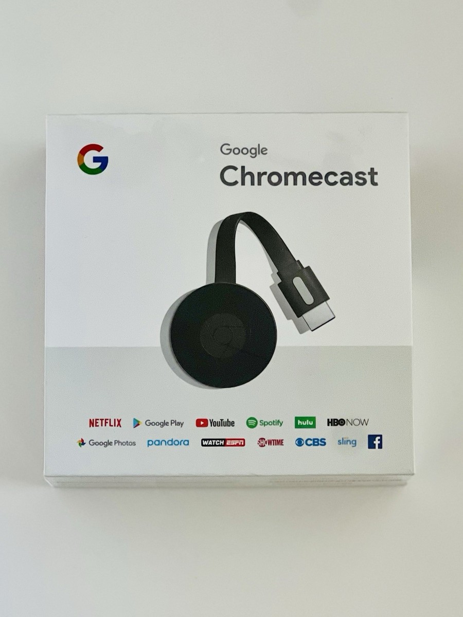 Google Chromecast (3rd Generation) - Charcoal for sale