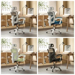 Office Chair Ergonomic Computer Chair High Back Executive Chair w/Lumbar Support