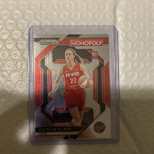 2024 Panini Prizm Monopoly Caitlin Clark Rookie Insert #WNBA27 Indiana Fever RC - Picture 1 of 3