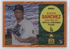2021 All-Star Rookie Cup Variation Orange Holofractor 15/25 Sixto Sanchez 7jo