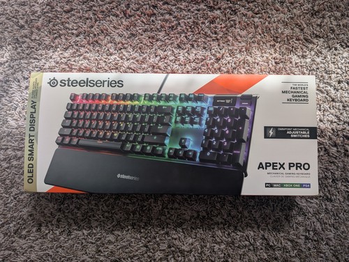 SteelSeries Apex Pro TKL Mechanical Gaming Keyboard - US English - 第 2/2 張圖片