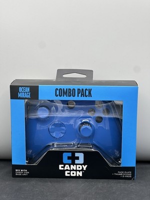 Candy Con Combo Pack Ocean Mirage Face Plate Combo Video Gaming Controller