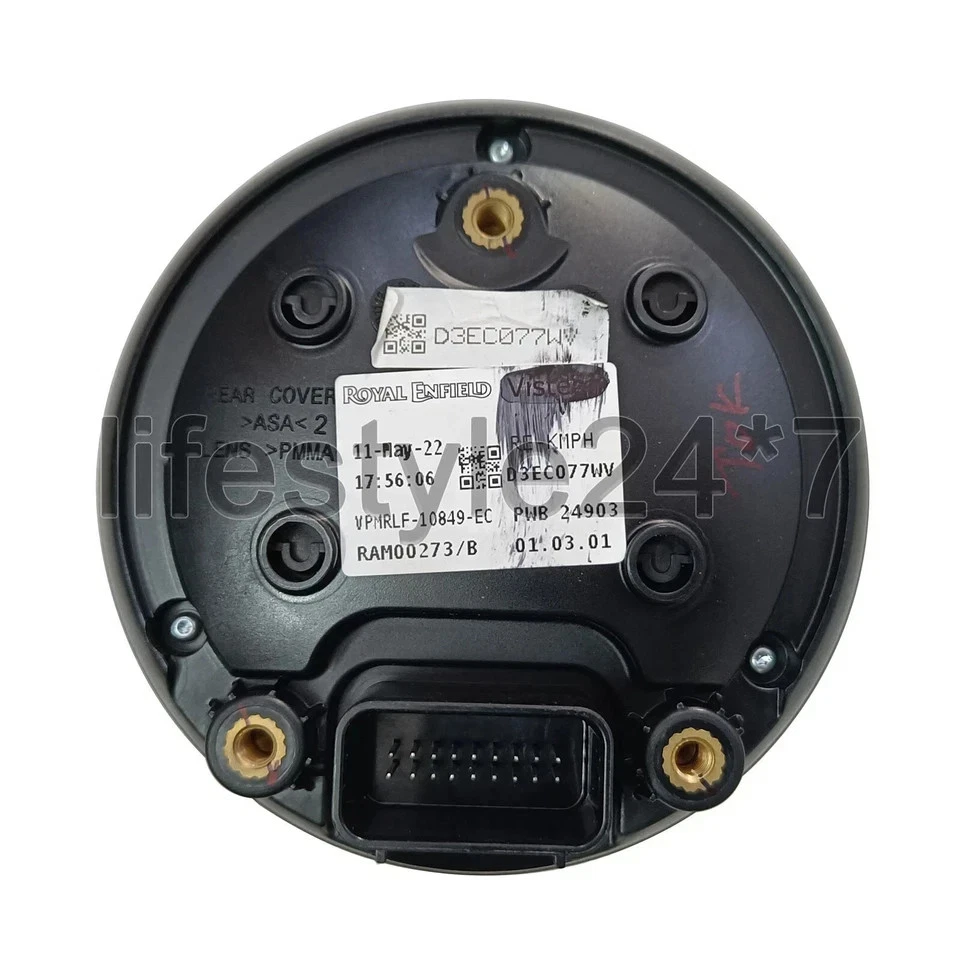 Genuine Royal Enfield "KMPH Instrument Cluster Assembly 2021-2023" Scram 411cc@ - Image 3 of 4