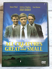 ALL CREATURES GREAT AND SMALL DVD Simon Ward Anthony Hopkins W/ Insert