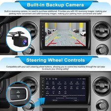 4 64G CarPlay Car Stereo GPS Radio Rear For Ford F-150 F150 2009-2012 FM Navi