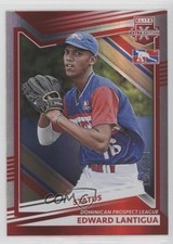 2022 Panini Elite Extra Edition Status Red 190/299 Edward Lantigua #200 fm0