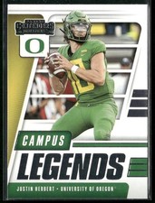 2021 Panini Contenders Draft Picks Justin Herbert #9 Campus Legends A2