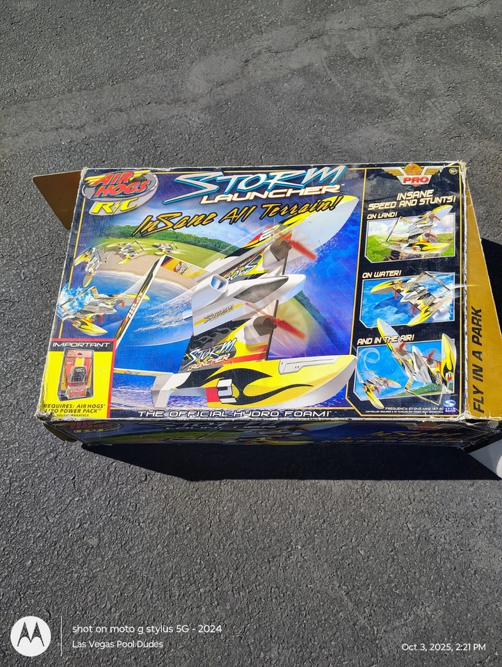 Spin Master Air Hogs RC Storm Launcher Pro Remote Control - Image 3 of 4