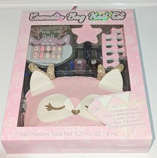 NUEVO EN CAJA-Chicas, Bolsa de Cosméticos Ciervo Brillo, Prensado en Uñas, Juego de Esmalte