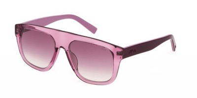 Fila Sonnenbrille SFI220 Rosa Transparent Hochglanz 54/17/140 Unisex