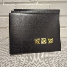 Vintage Ben Parker Horizontal Photo Albums Only - Lot of 3 Black